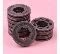 DUNLAP 10 unids/lote rueda dentada compatible con Stihl MS250 MS230 MS210 MS180 MS170 025 023 021 018 017 pieza de repuesto de motosierra P7 3/8LP agujero interior 17mm