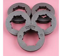 DUNLAP 5 uds rueda dentada de cadena apta for 1100 181 185 2100 2101 281 285 288 298 385 394 394XP 395XP motosierra. 404 7 dientes ID 22mm