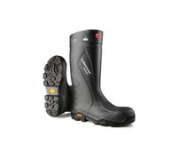 DUNLOP CC22A33, Purofort+ Reliance Full Safety Con Vibram, Negro - 100% Impermeable - Talla 47