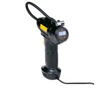 Dunlop Compresor digital de 12 V - Bomba de aire eléctrica con enchufe para encendedor de cigarrillos - Medidor de presión para neumáticos de coche y bicicleta - Compresor de aire con pantalla LCD, 3
