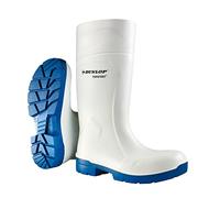 DUNLOP DA60131, Purofort FoodPro MultiGrip Safety, White/Blue - 100% Impermeable - Talla 45