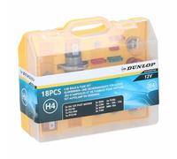 Dunlop Kit de Recambio de Bombillas Halógenas 18 Piezas