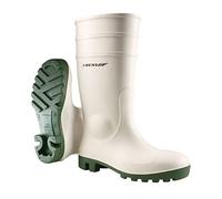 DUNLOP Protective Footwear, 171BV, Protomastor Full Safety, Blanco/Verde, Talla 48 EU