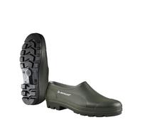 DUNLOP Protective Footwear, B350611, Zapato De Goma BiColor, Verde Oscuro, Talla 42 EU