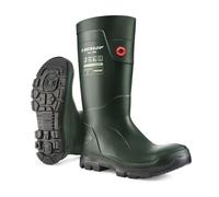 DUNLOP Protective Footwear, LJ0KL01, Purofort TerraPRO Full Safety, Verde/Negro, Talla 48 EU