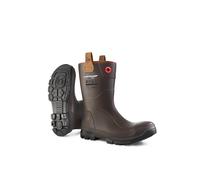 DUNLOP Purofort RigPRO Full Safety - Botas de Construcción Unisex Adulto - Certificadas S5 - Tecnología Purofort - Ajuste Snug-Fit - 100% Impermeable - Talla 39