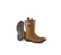 DUNLOP Purofort RigPRO Full Safety - Botas de Construcción Unisex Adulto - Certificadas S5 - Tecnología Purofort - Ajuste Snug-Fit - 100% Impermeable - Talla 40