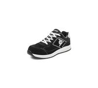 Dunlop Zapato de Seguridad S3 Flying Luka Negro en Piel de Ante, Repelente al Agua con Puntera de Composite - DL0201053 (2021 Edition) Talla 36