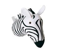 DUNMW Colgante de pared 3D, decoración de pared de cabeza de animal de lienzo, juguetes colgantes de arte de pared de guardería para niños, niñas, habitación de niños