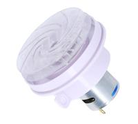 Duokon Ventilador de Motor, Conjunto de Ventilador de Mini Motor Universal DC 12 V, Reemplazo de ABS de Latón de Aleación de Aluminio, Control de Calor de Funcionamiento Silencioso, para HL1910
