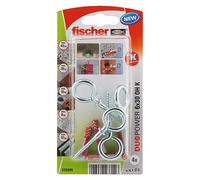 Fischer 535005 tornillo de anclaje y taco 4 pieza(s) juego de enchufes