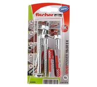 Fischer Tacos Duopower 534999 10x50 mm con tornillos Blister 4 uds