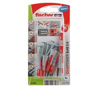 Fischer Taco y tornillo de anclaje Duopower 534998 8 x 40 mm 8 piezas
