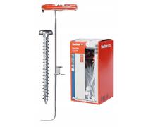 DuoPower Taco Fischer Nylon con Tornillo Taco Multiusos 5, 6, 8, 10, 12, 14