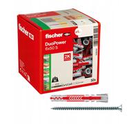 DuoPower Taco Fischer Nylon con Tornillo Taco Multiusos 5, 6, 8, 10, 12, 14