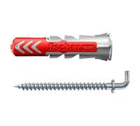 Fischer Juego de tornillo de anclaje y taco 535001 Duopower Blister 4 piezas
