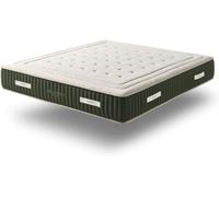 DUPEN® Colchón Muelle Ensacado Natural Green, Altura 31cm, Firmeza Media, Tejido Stretch Exclusive, Latex Perforado, Canamo + Bambu, Colchón a 2 Caras, Núcleo HR Airdream, Medida 120 x 200 Cm