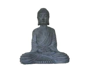 Dupi buda de jardin sentado para decoracion | jardin exterior | estatua y figura decorativa | peso 8 kg | medidas 62x50x35