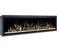 Dupi chimenea eléctrica 50 nero pro lumina | 3 en 1 con calefacción | efecto llama 3d panorámica | 12 colores llama | 127x46,6x11,9 cm | 50 pulgadas