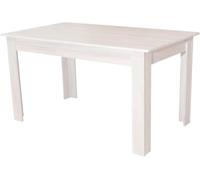 Dupi mesa comedor aitana con estructura y tapa superior de madera (blanco, 110x70)