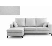 Dupi sofá chaiselongue confort pro | arcón reversible izquierda/derecha | 190x100x140 cm | gris
