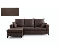 Dupi sofá chaiselongue confort pro | arcón reversible izquierda/derecha | 190x100x140 cm | marrón
