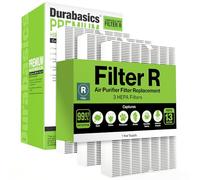 Durabasics Paquete de 3 filtros HEPA compatibles con filtros de repuesto para purificador de aire Honeywell, filtros purificadores de aire Honeywell, filtro Honeywell R, filtro HEPA Honeywell y