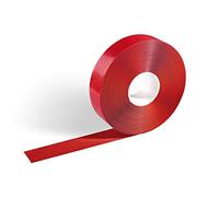 Durable 172503 Cinta para marcación de suelo DURALINE STRONG resistente a la abrasión y al deslizamiento, 50 mm x 1,2 mm x 30 m (ancho x alto x largo), RAL 3001 rojo señal.