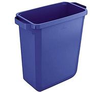 Durable 1800496040 Papelera Durabin 60 litros, azul