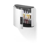 Durable Armario de llaves KEY BOX CODE 18 con cerradura de combinación 18 llaves plateado