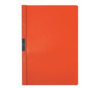 Durable 220009 Carpeta Duraclip dossier pinza lateral (para 1-30 hojas A4), 25 piezas, 25 piezas, naranja