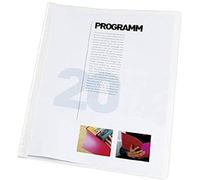Durable 225002 Archivo visual de Durabind, hasta 30 hojas A4, blanco, paquete de 25
