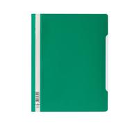 DURABLE Carpeta 257005 ancha con tapa transparente – 50 piezas, verde