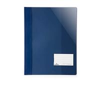 Durable 269007 Carpeta de exhibición para A4,ancha, azul oscuro, paquete de 25