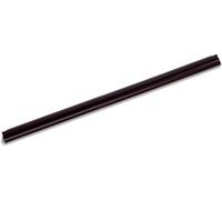 Durable 290901 Riel de sujeción A4, para aproximadamente80 hojas, paquete de 25, negro