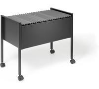 DURABLE Carrito para carpetas colgantes 309501 ECONOMY 80 A4 negro