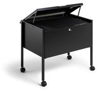 Durable 309801 Carrito para carpetas colgantes ECONOMY top 80 A4 Top, negro