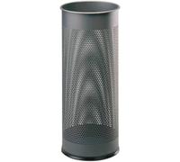 Durable Soporte para paraguas 335058 de metal redondo 28,5 litros antracita