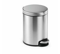 Durable 340023 papelera 5 l alrededor acero inoxidable