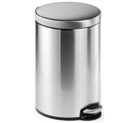 Durable 340123 papelera 12 l alrededor acero inoxidable