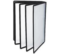 Durable 560601 Panel de exhibición Panel Sherpa A4, PP, A4, negro, paquete de 5