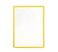 Durable 560604 Panel de exhibición Panel Sherpa A4, PP, A4, amarillo, paquete de 5