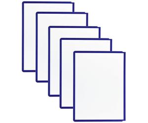Durable 560607 Panel de visualización Panel Sherpa A4, PP, A4, azul oscuro, paqu