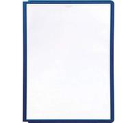 Durable 560607 Panel de visualización Panel Sherpa A4, PP, A4, azul oscuro, paquete de 5