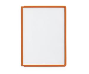 Durable 560609 Panel de exhibición Panel Sherpa A4, 5 piezas, naranja