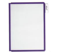 Durable 560644 Panel de visualización Panel Sherpa A4, PP, A4, paquete de 5, azul-violeta