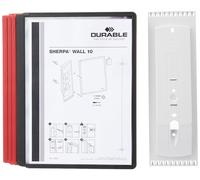 Durable 563100 Sistema de paneles de visualización Sherpa Wall con 10 paneles de