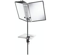 Durable 581800 Soporte de mesa Sherpa con 10 paneles de visión A4, soporte con a