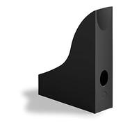 Durable 775701 Dispensador de folletos ECO A4, certificado Blue Angel, 6 unidades, negro
