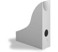 Durable 775710 Dispensador de folletos ECO A4, certificado Blue Angel, 6 unidades, gris